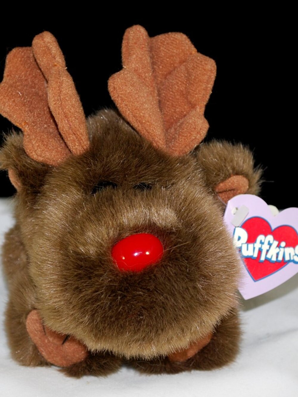 Puffkins Gus the Brown Moose Swibco Plush Style 6612